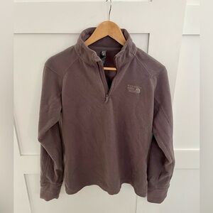 Mountain Hardwear Purple Fleece Jacket